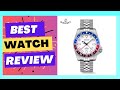 Boderry ADMIRAL GMT Watch Titanium Diver Watches 200M Waterproof Wristwatch