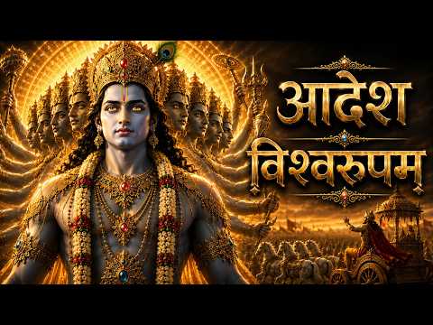 AADESH VISHWAROOPAM (Official Video) आदेश विश्वरूपम | Krishna Vishwaroop Trance | Bhagavad Gita Song