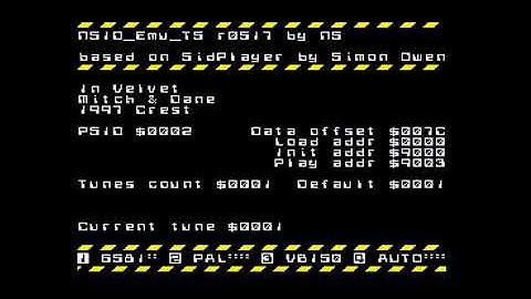 ZX Spectrum Next - Plays NSID by NEOSPECTRUMAN