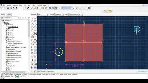 Hands on simulation steps Part 1, Create Part, Partition and Properties