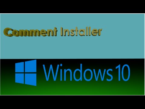 Comment Installer Microsoft Windows 10 Pro Insider Preview - YouTube