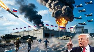 Today is April 30, 2026! The US President surrenders, the US loses its capital, look what happens! -