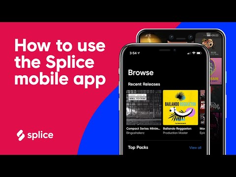 How to use the Splice mobile app