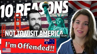 American Living in Australia REACTS to Isaac Butterfield’s 10 Reasons NOT to Visit America