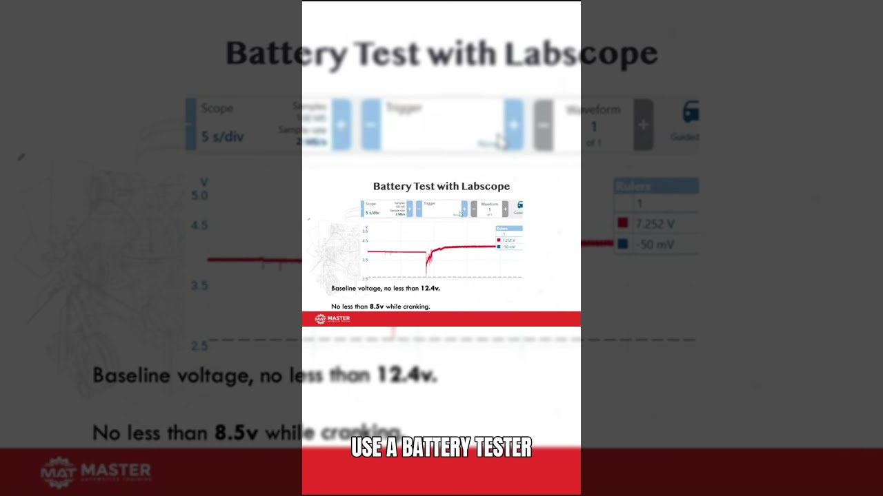 Battery Test with Labscope Part 1