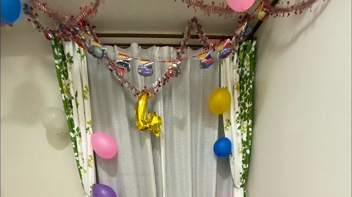 NATSUKI'S BIRTHDAY DECORATIONS