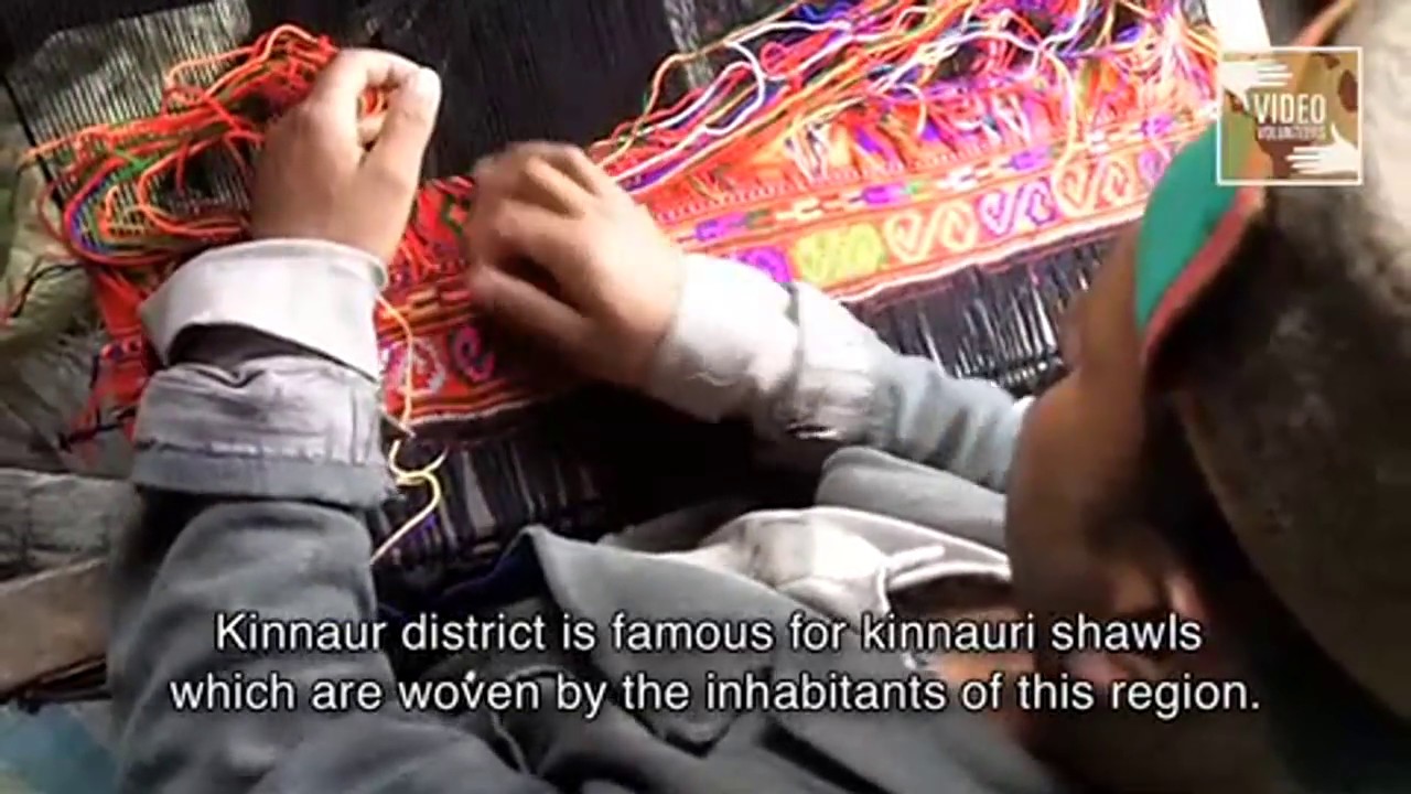 Making Of Kinnauri Shawls   Handloom 