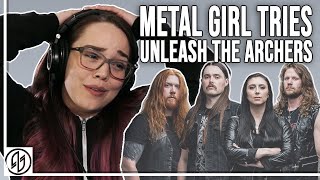 Metal Girl Tries Unleash The Archers
