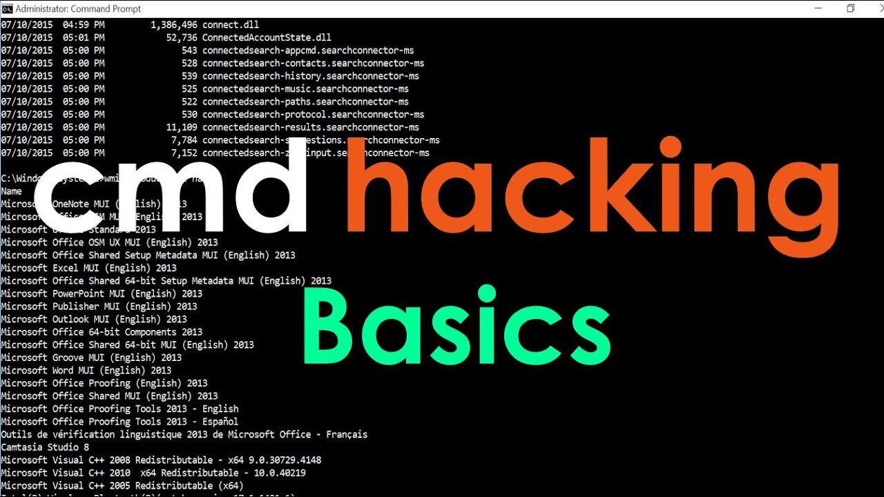 cmd hacking basics