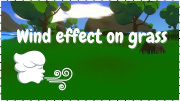 How to make a windy grass effect without force fields | Blender 3.3