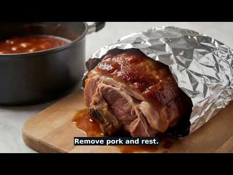 Cider Braised Pork Shoulder with Apples and Onions recipe video thumbnail