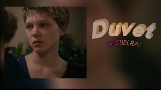 Bôa - Duvet //lyrics+speed up//