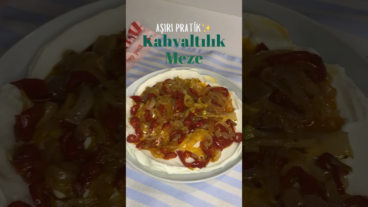 Kahvaltılık Pratik Meze🌶️ #pratiktarifler #kahvaltılıktarifler #meze #yemektarifleri #keşfet