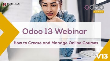 Odoo 13 Webinar - How to Create and Manage Online Course? | Odoo eLearning
