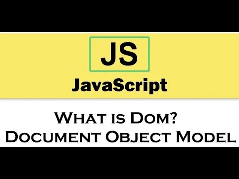 Javascript Dom my first vedio of javascript - YouTube