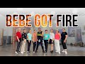 BEBE GOT FIRE RINA WANGSU ZUMBA DANCE FITNES CHOREO LELY HERLY ZIN PRASHANT