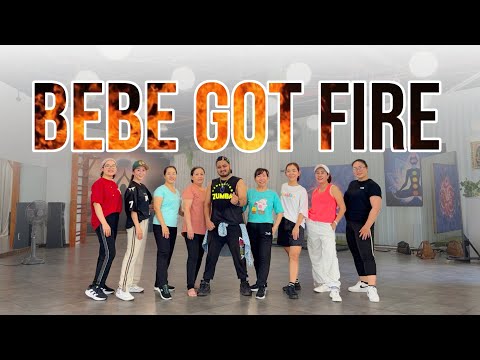 BEBE GOT FIRE RINA WANGSU ZUMBA DANCE FITNES CHOREO LELY HERLY ZIN PRASHANT 