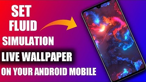 Fluid Simulation Wallpaper | Make Your Home Screen Amazing | Best Home Screen Wallpaper |