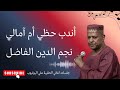 أندب حظي أم آمالي الفنان القامة نجم الدين الفاضل