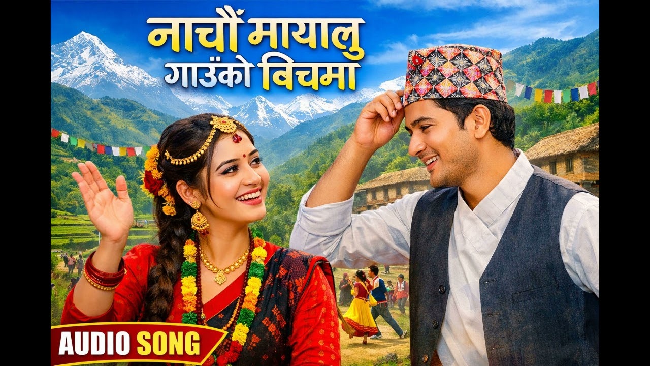 Nachau mayalu gauko bichma , Ai generated song. 