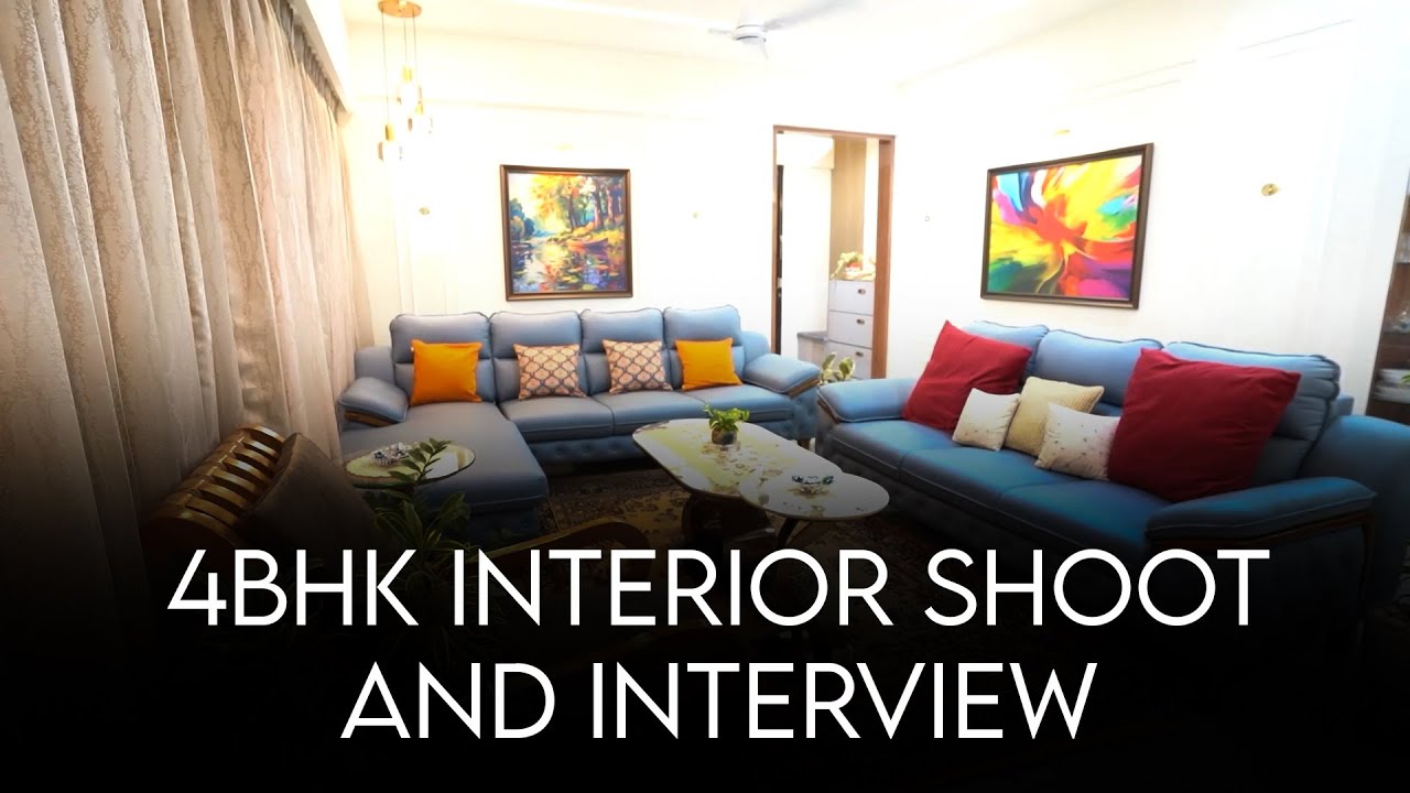 Inside a Stunning 4BHK | Cinematic Interior Shoot & Interview | Urban ...