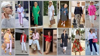 Stylish senior's , Fashion Tips for mature Women Outfits 🎀 businesses woman 👠💄🎀