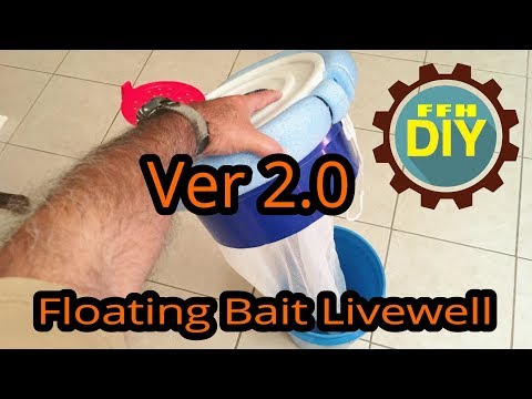 DIY Floating Bait Livewell ( Ver 2.0 )- Florida Fish Hunter 
