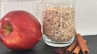 Oatmeal and apple: the delicious cake without sugar!