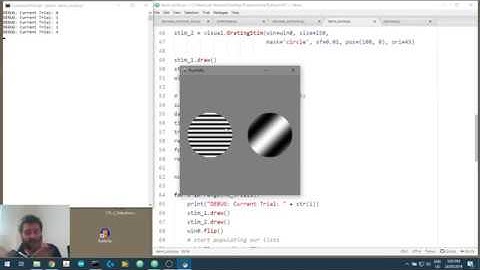 Using Pandas, Psychopy and Python  for Neuroscience (Video1.4): Putting it all together
