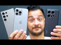 Xiaomi 14T Pro vs Samsung S24 Ultra y iPhone 16 Pro Max.