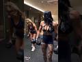 Charlotte &Rhea Ripley In The Gym Putting In Work! #wrestling #shorts