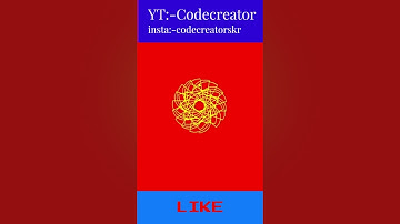 Python Turtle Graphics-12 | Cool Shape Drawing|Python Turtle Video🔥|#python #codecreatorskr #shorts