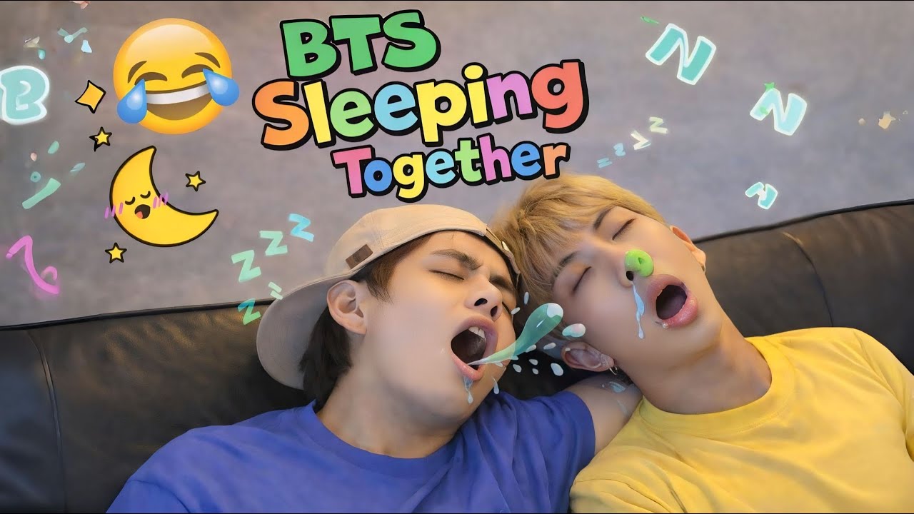 BTS спят вместе 😂 Забавные моменты во сне 2026