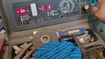 como calibrar balanceadora HUNTER DSP 7700