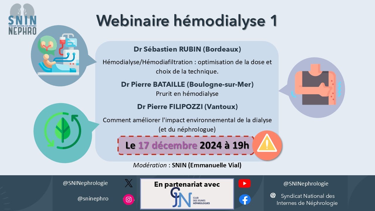 Webinaire hémodialyse n°1