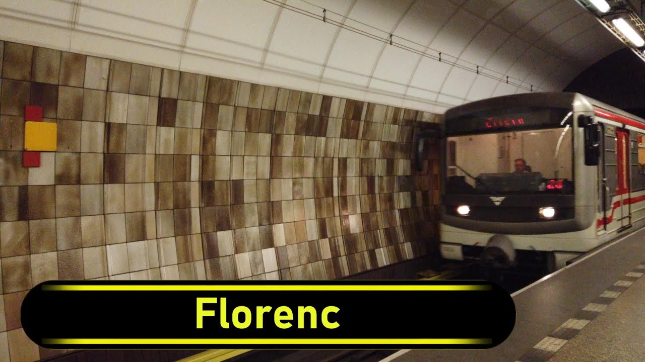 Metro Station Florenc - Prague 🇨🇿 - Walkthrough 🚶