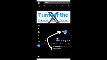 How to disable downloading your videos from X (Twitter) Account • Turn off the Download Video option