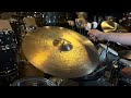 1950's A. Zildjian 22" Small Stamp Ride Rehammered &amp; Relathed - 2430g
