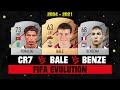 Ronaldo VS Benzema VS Bale FIFA EVOLUTION! 😱🔥 FIFA 04 - FIFA 21