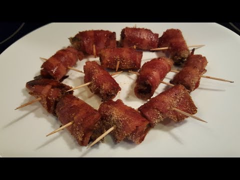 Chicken Liver Wrapped in Bacon