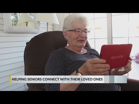 Grandpad tablet helps seniors connect with loved ones