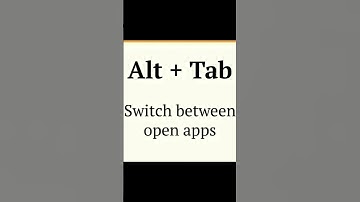 how to switch between open app | Alt + Tab #shorts #alt #tab #key #keyboard