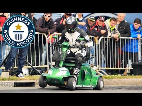 Fastest Mobility Scooter - Guinness World Records
