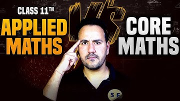 Applied maths Vs Core Maths ? | What to Choose After 10th | Commerce and Fun Ushank Sir