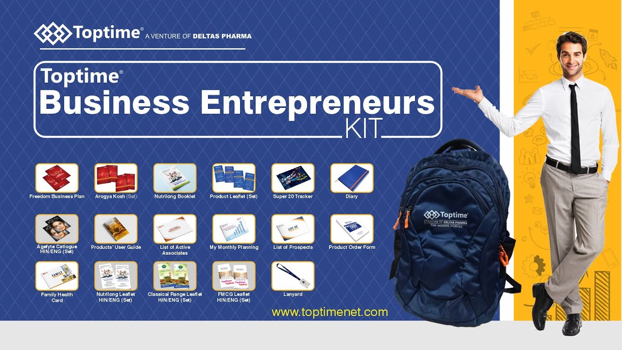 EDIFY Global | Toptime Business Entrepreneurs Kit | Toptime Consumer Pvt. Ltd.