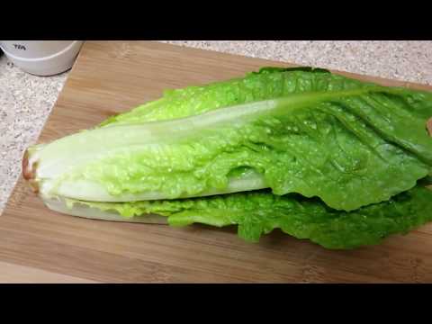 Comment faire une salade de laitue romaine délicieuse et saine en 2 minutes