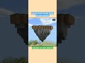 CARA BUAT PULAU TERBANG MINECRAFT #shorts #minecraft #minecraftbuilds #minecraftbuilding #mcpe