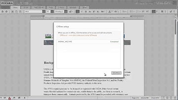 Zoho Docs - Work offline on your documents!