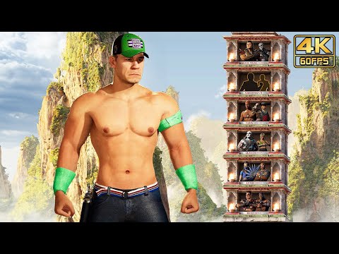 Mortal Kombat 1 - PEACEMAKER "John Cena" Klassic Towers Gameplay (Very Hard Difficulty) @ 4K 60ᶠᵖˢ ✔