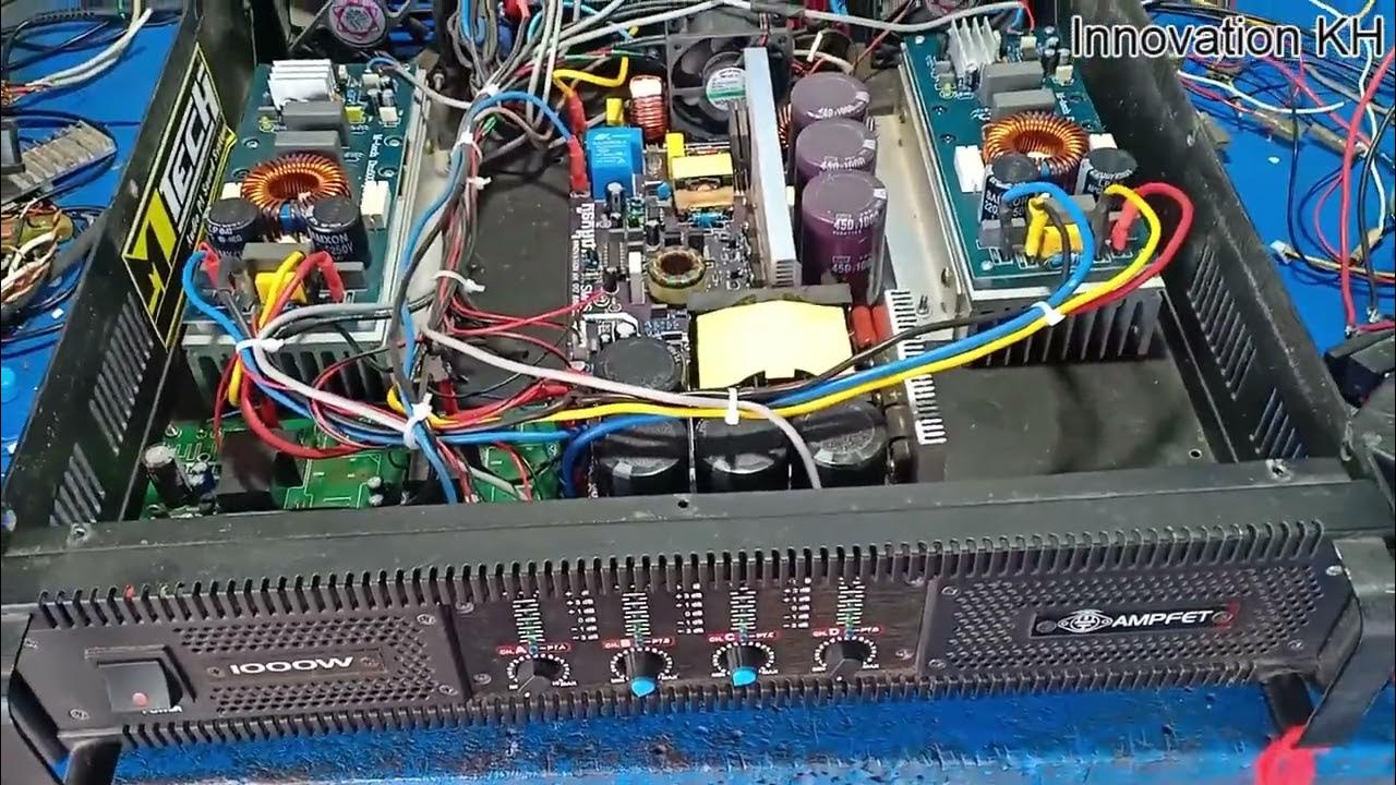 Installing SMPS 4K5 for Amplifier Class D 2pcs1 YouTube